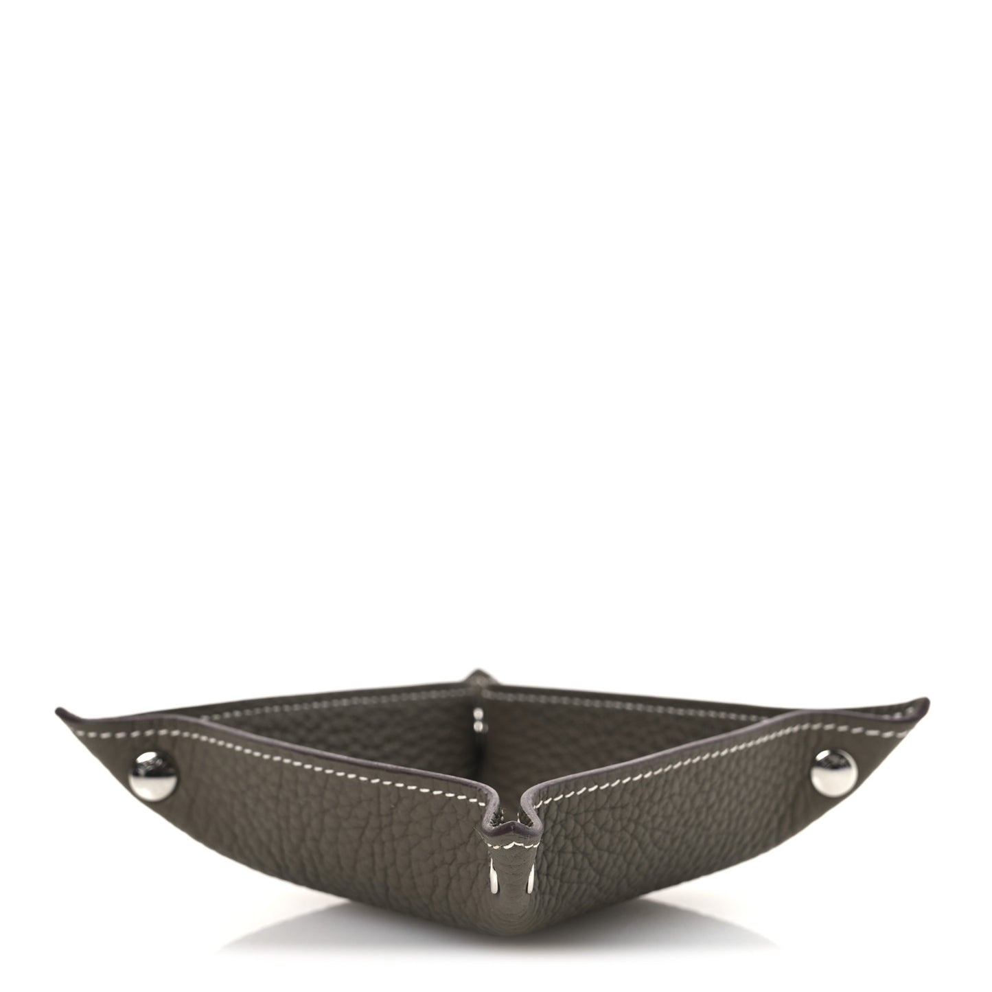 Taurillon Clemence Mini Mises et Relances Change Tray Etoupe