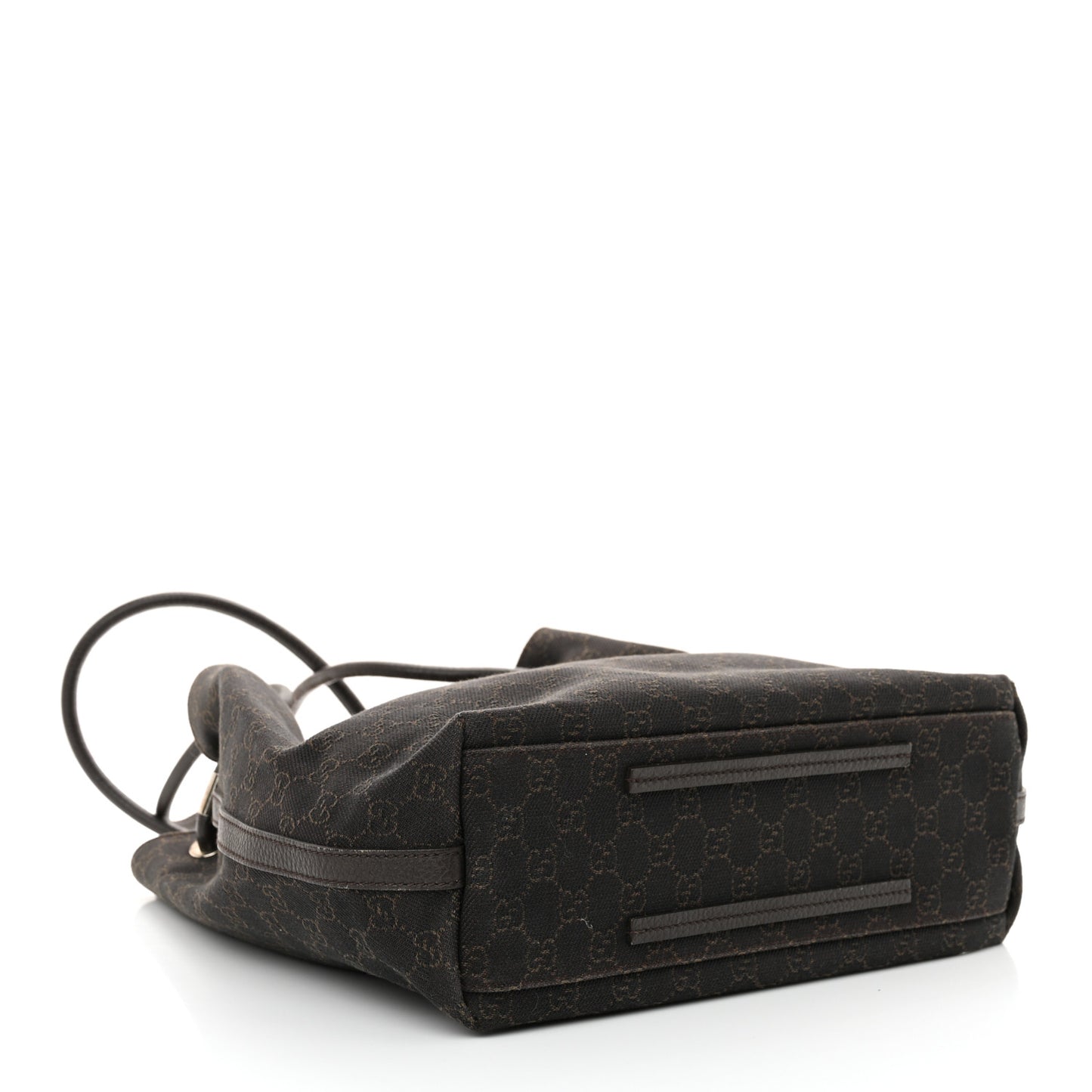Canvas Monogram Gifford Shopping Tote Brown
