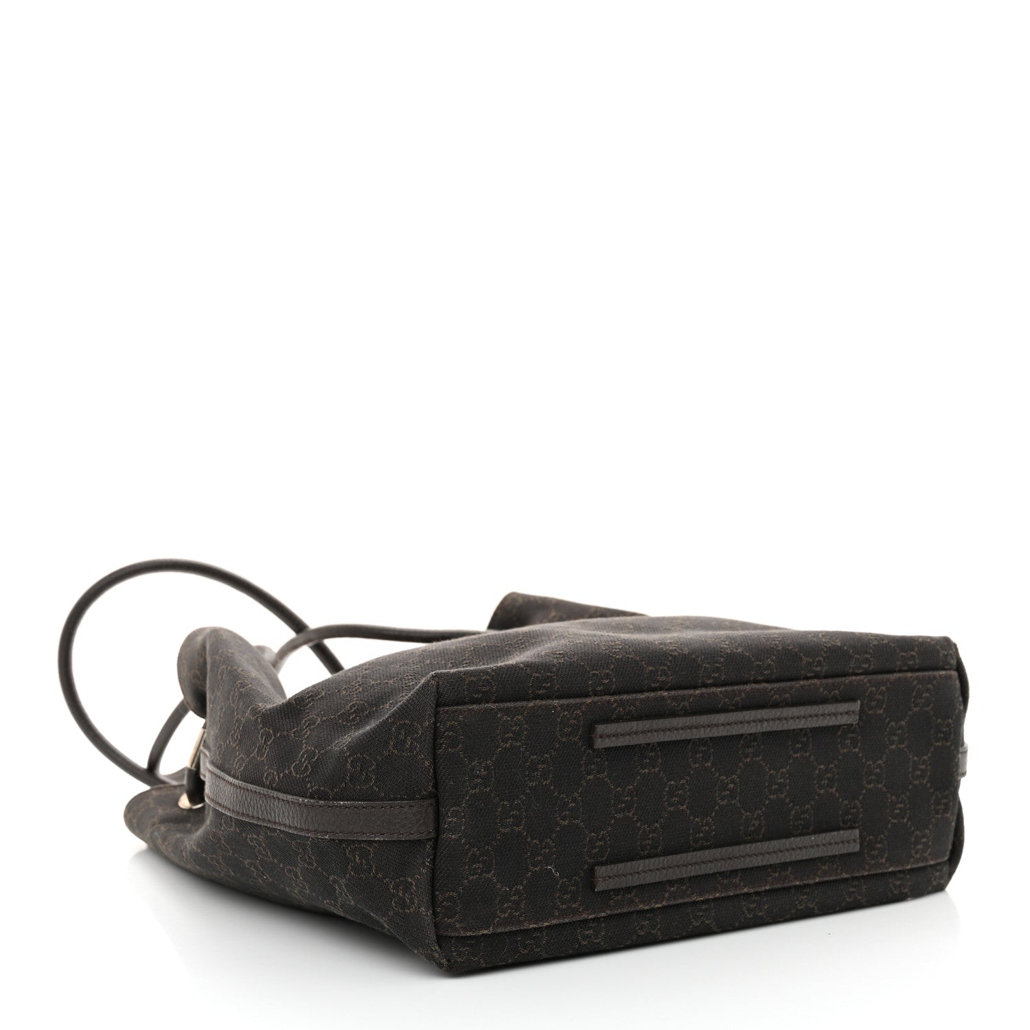 Gucci Canvas Monogram Gifford Shopping Tote Brown 4 of 15