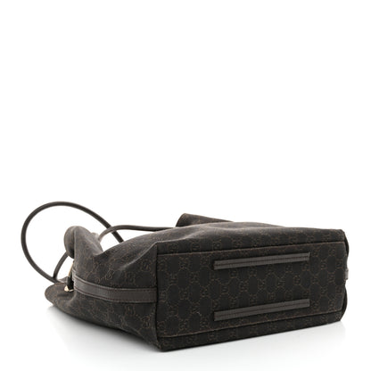 Gucci Canvas Monogram Gifford Shopping Tote Brown 4 of 15