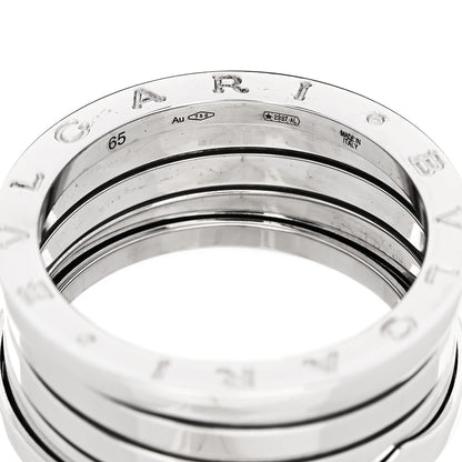 Bulgari 18K White Gold B.Zero1 Four-Band Ring 65 11 5 of 6