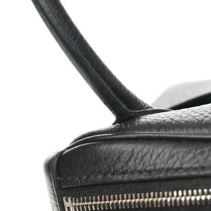 Hermes Taurillon Clemence Lindy 26 Black 11 of 14