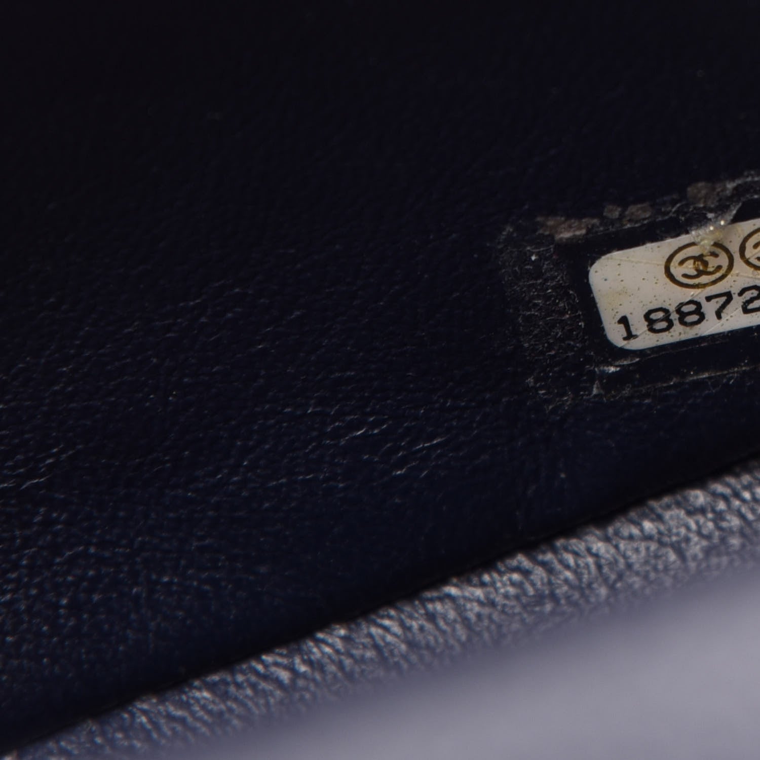 Chanel Caviar Quilted Mini Rectangular Flap Navy 9 of 10