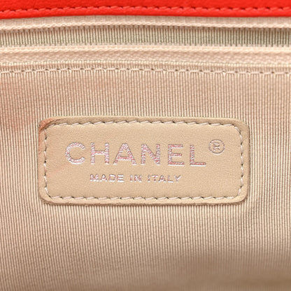 Chanel Washed Lambskin Quilted Maxi Chain Around Flap Red 6 of 12
