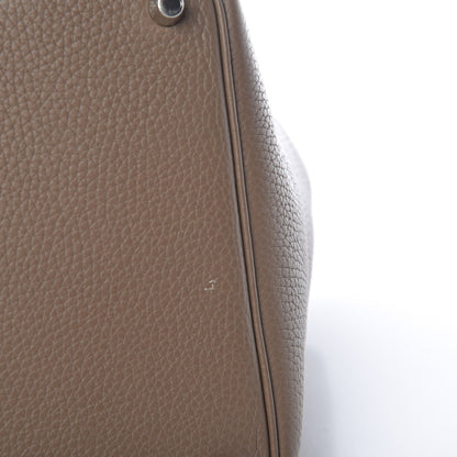 Hermes Taurillon Clemence Picotin Lock 18 PM Etoupe 8 of 9