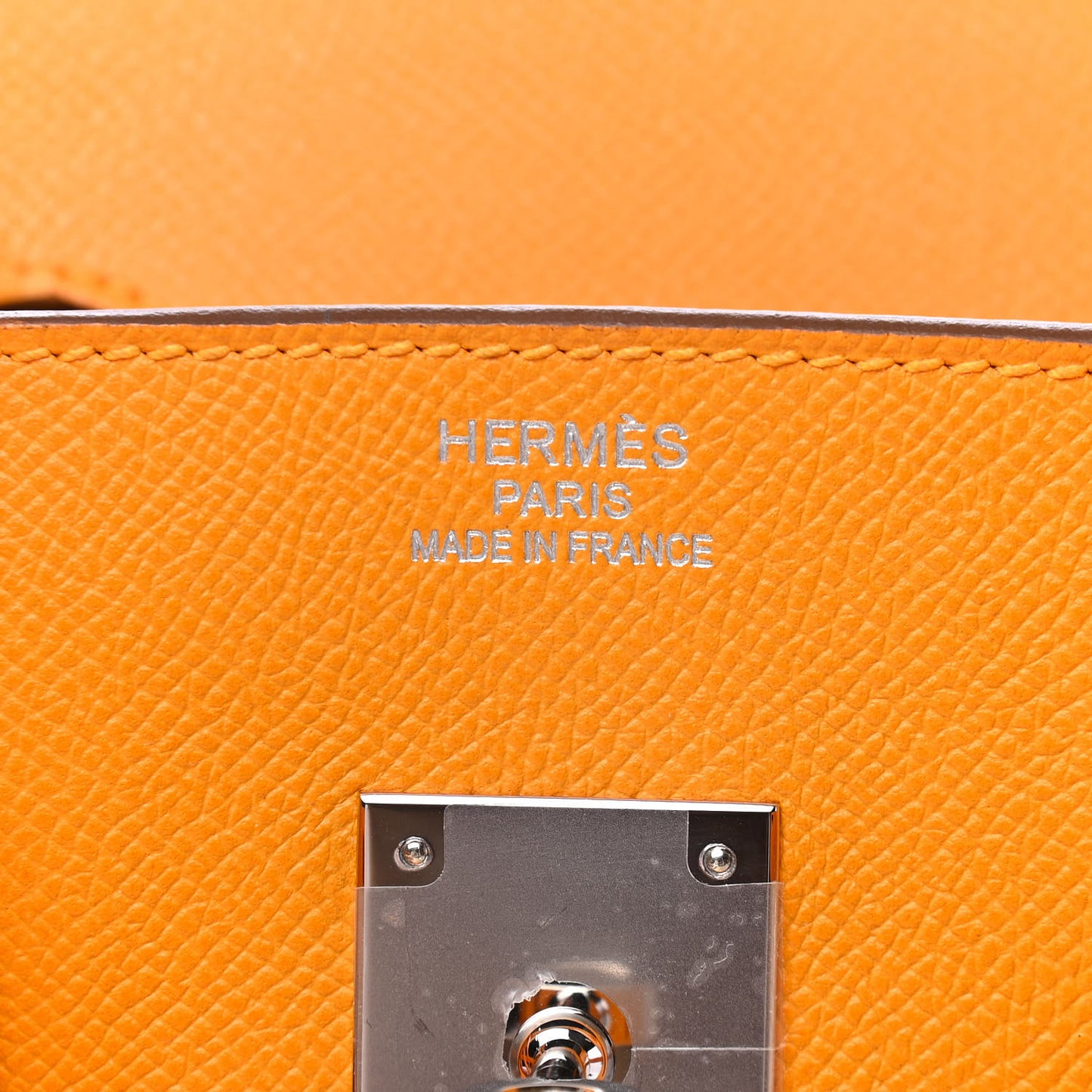 Epsom Birkin 35 Jaune D'Or