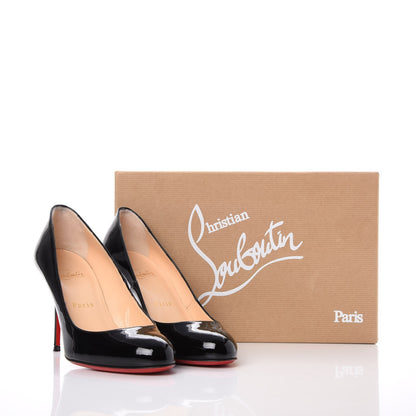 Christian Louboutin Patent Fifi 85 Pumps 37.5 Black 13 of 13