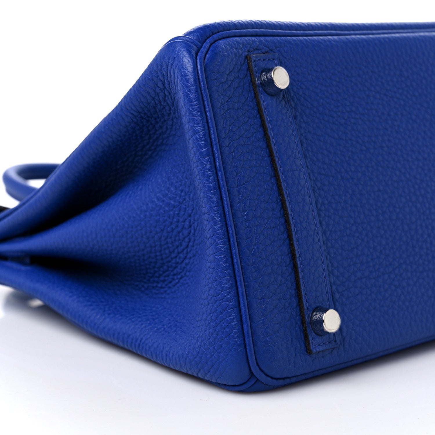Hermes Togo Birkin 30 Bleu Electrique 8 of 10