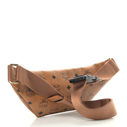 MCM Visetos Stark Belt Bag Cognac 3 of 11