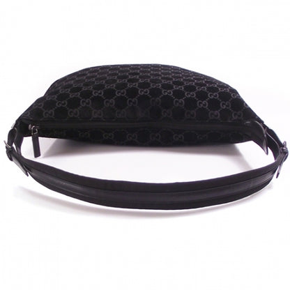 Gucci Suede Monogram Hobo 5 of 10