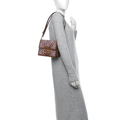 Louis Vuitton Jacquard Since 1854 Dauphine Mini Bordeaux 2 of 9
