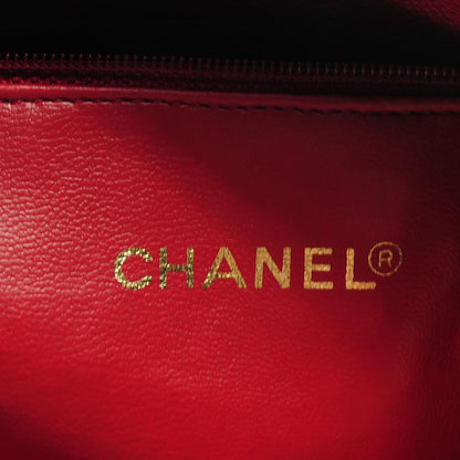 Chanel Caviar Shoulder Bag Red 5 of 9