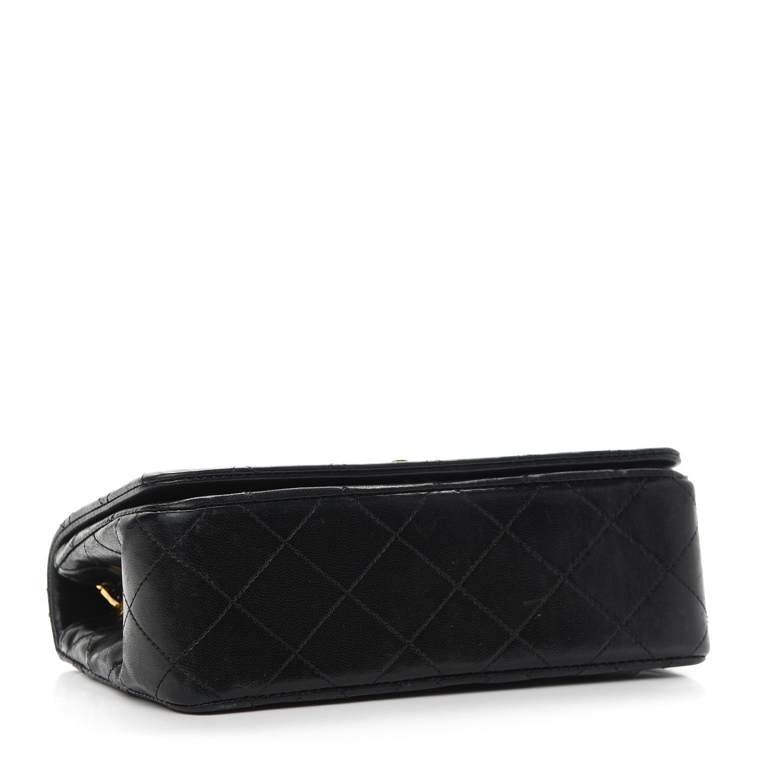 Chanel Lambskin Quilted Small Single Flap Black 3 of 8
