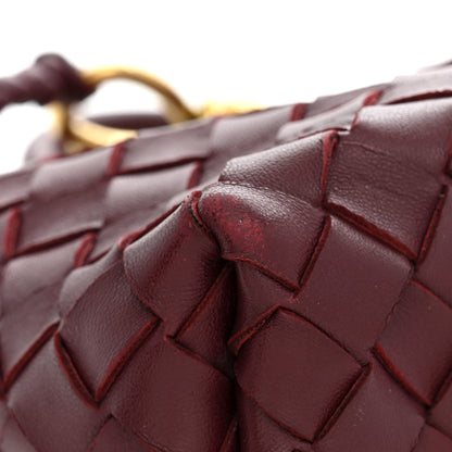 Bottega Veneta Nappa Intrecciato Small Andiamo Shoulder Bag Barolo 10 of 10