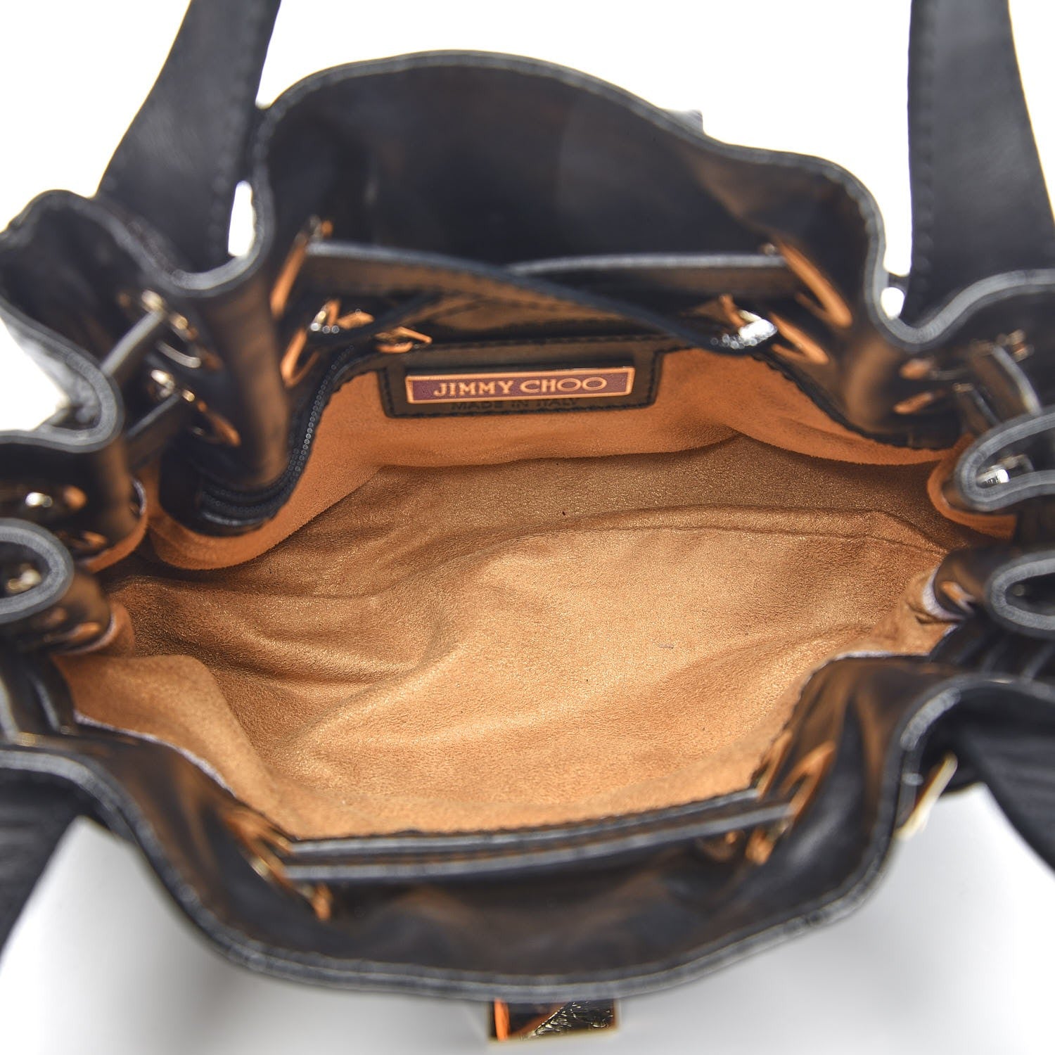 Jimmy Choo Patent Mini Riki Black 5 of 6