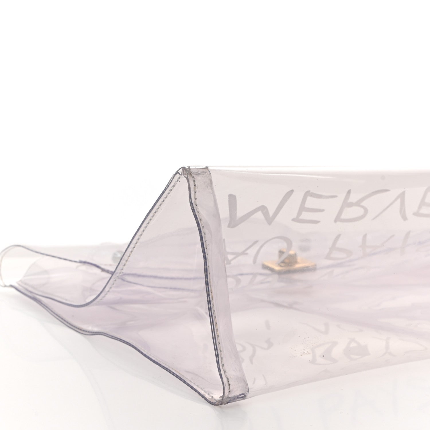 Hermes Vinyl Souvenir De L'Exposition Kelly Transparent 7 of 10