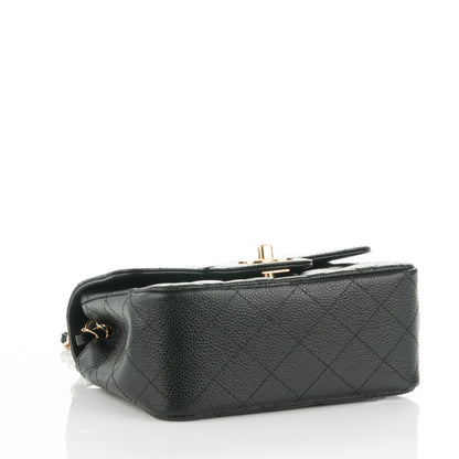 Chanel Caviar Quilted Mini Square Flap Black 4 of 8