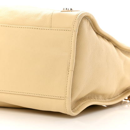 Balenciaga Veau Amp Plate Gold Hardware City Beige Argile 10 of 16