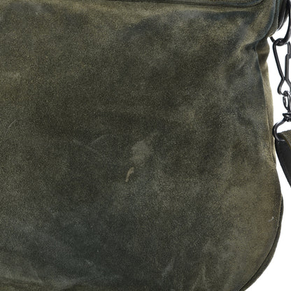 Balenciaga Suede Baby Daim Folk Messenger Green 8 of 10