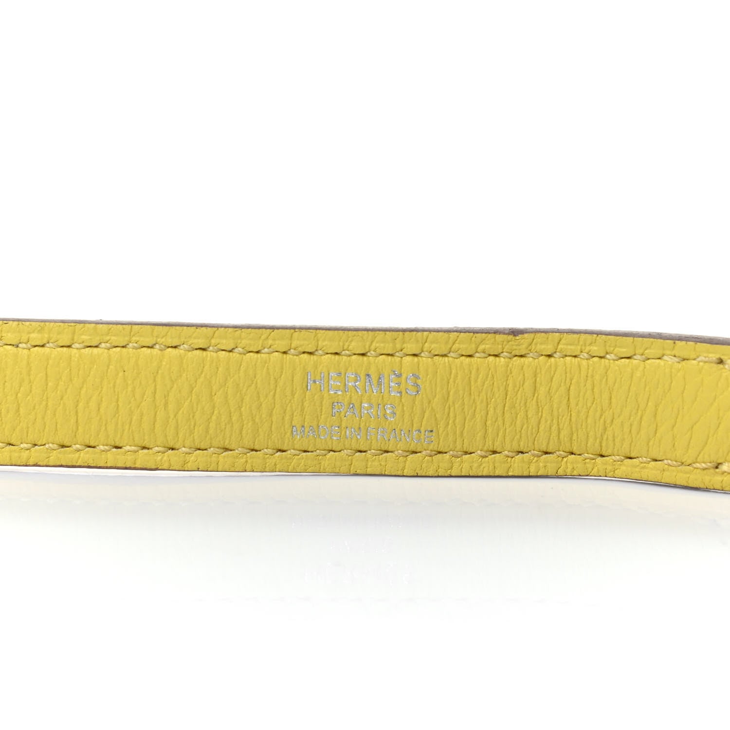 Hermes Evercolor Kelly Shoulder Strap Lime 4 of 4