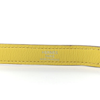 Hermes Evercolor Kelly Shoulder Strap Lime 4 of 4