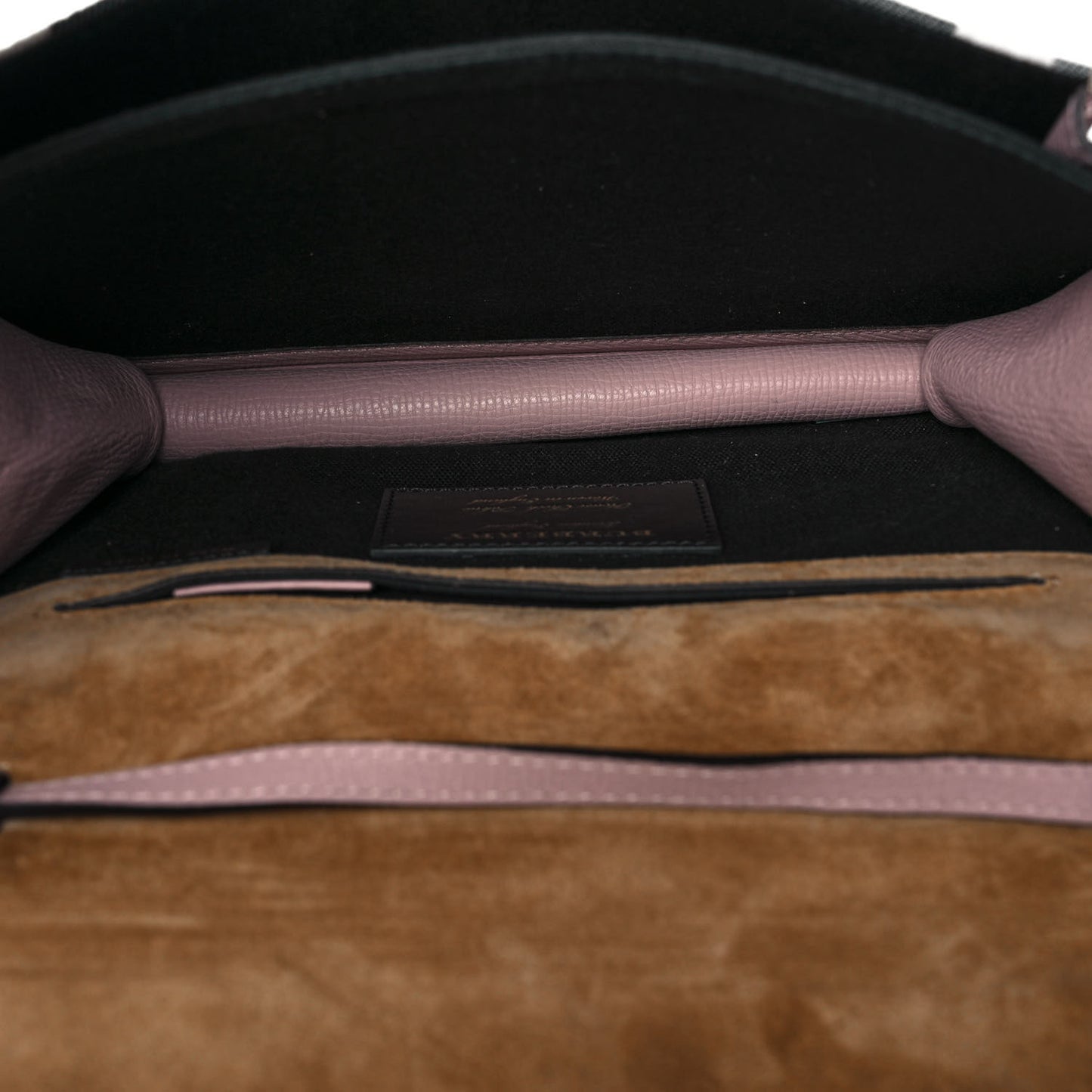 Derby Calfskin House Check Small Macken Crossbody Bag Pale Orchid