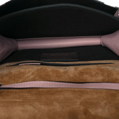 Burberry Derby Calfskin House Check Small Macken Crossbody Bag Pale Orchid 5 of 10