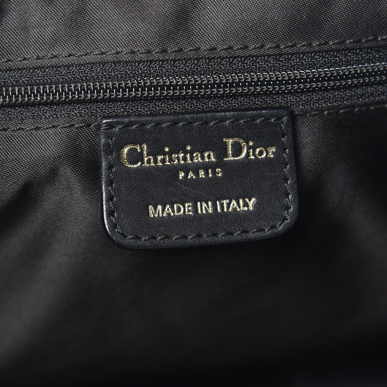 Christian Dior Calfskin XXL Gypsy Hobo Black 6 of 10