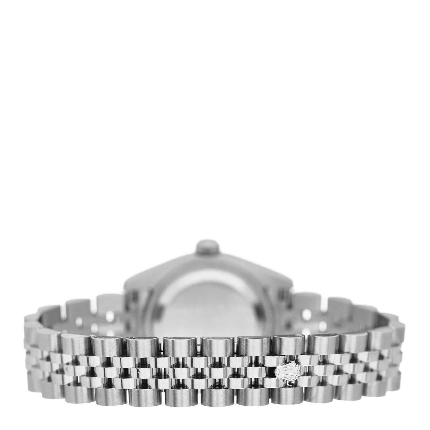 Stainless Steel 18K White Gold Diamond 26mm Oyster Perpetual Datejust Watch Silver 179174