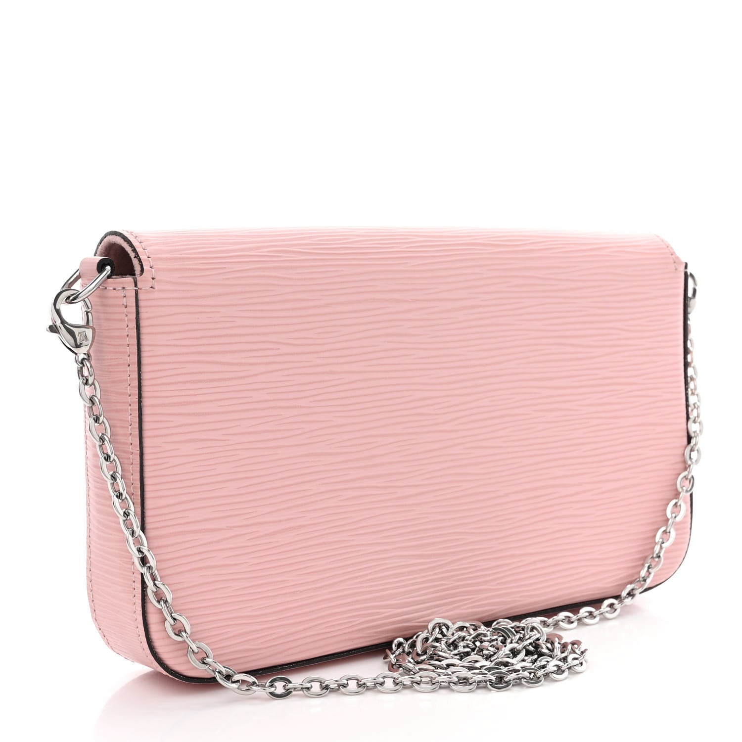Louis Vuitton Epi Pochette Felicie Rose Ballerine 4 of 13