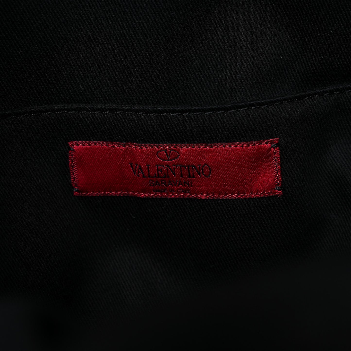Vitello Medium Rockstud Backpack Black