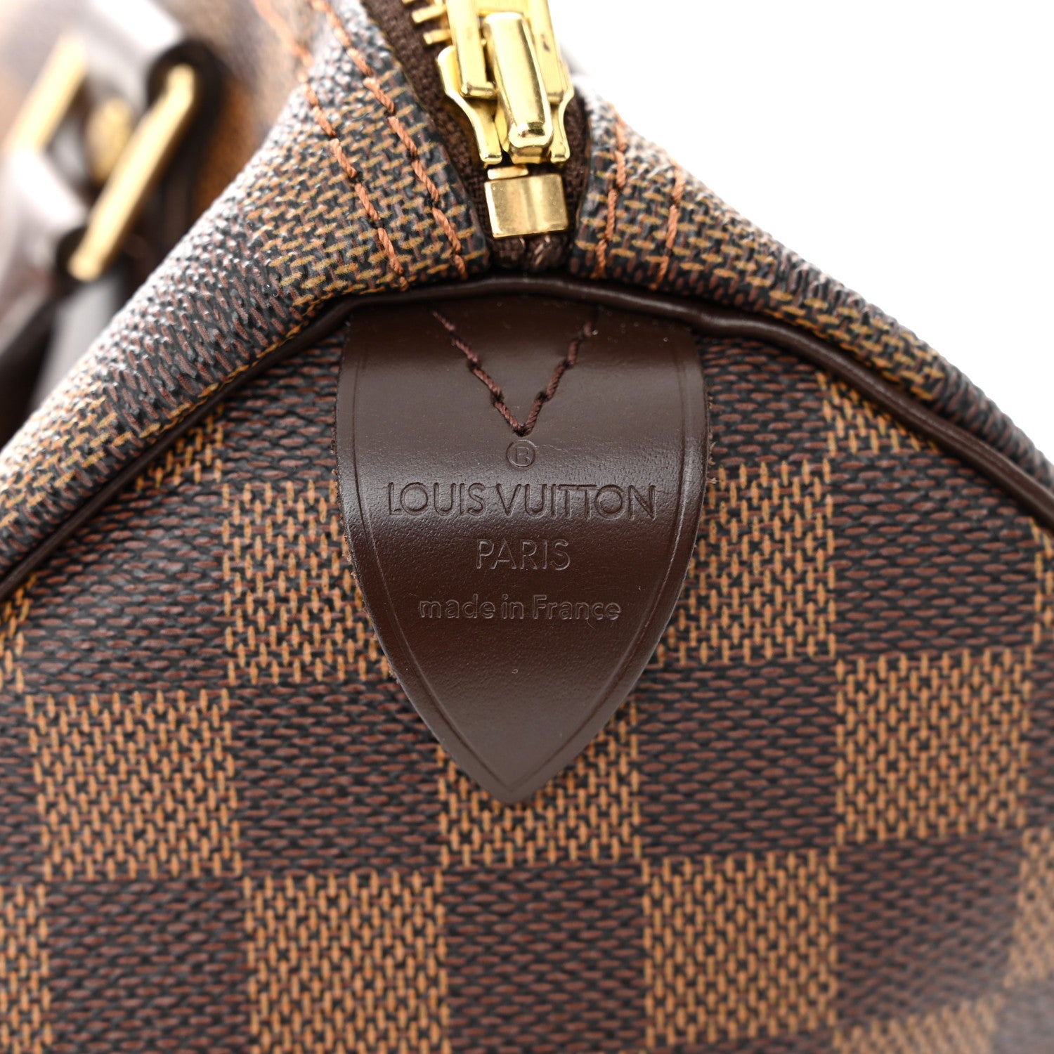 Louis Vuitton LOUIS VUITTON Damier Ebene Speedy 25 5 of 9