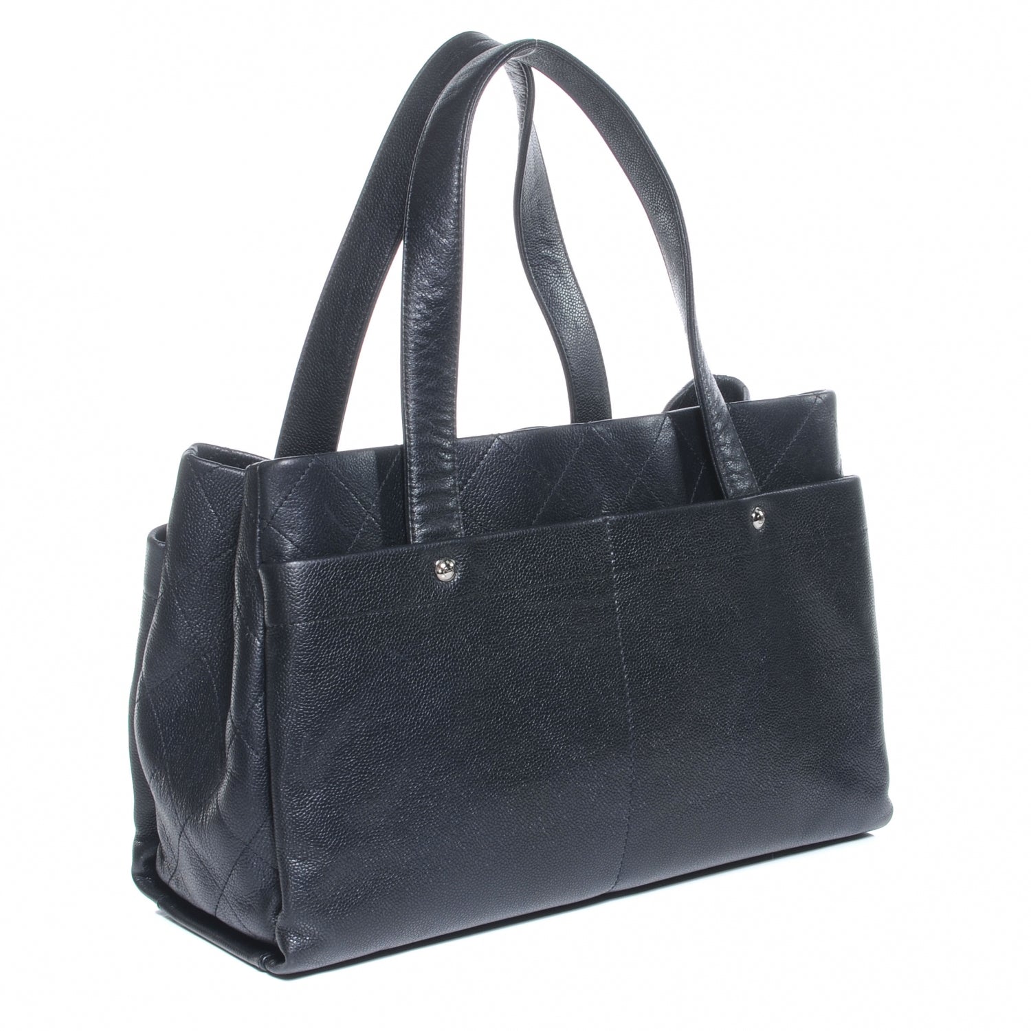 Chanel Caviar Executive Shopper Tote Black 3 of 7