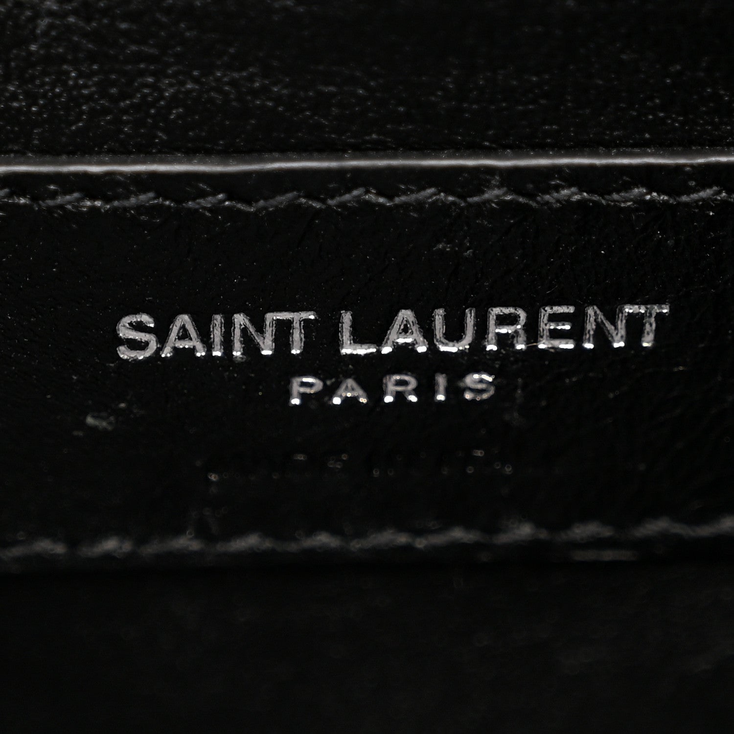 Saint Laurent Grain De Poudre Textured Mixed Matelasse Triquilt Medium Monogram Satchel Black 7 of 10