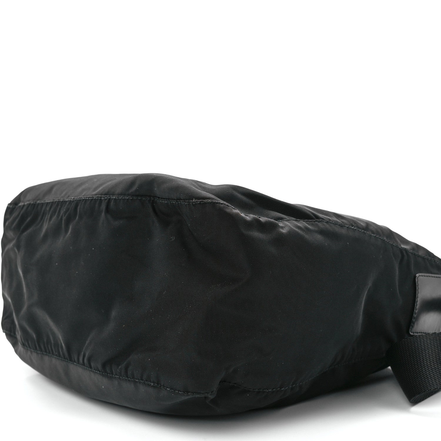 Prada Nylon Flat Messenger Bag Black 11 of 11