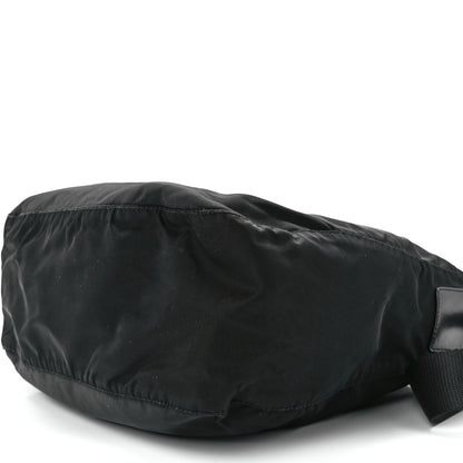 Prada Nylon Flat Messenger Bag Black 11 of 11