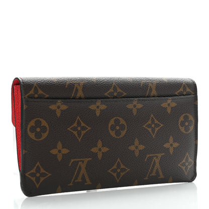 Louis Vuitton Monogram Jeanne Wallet Coquelicot 3 of 8
