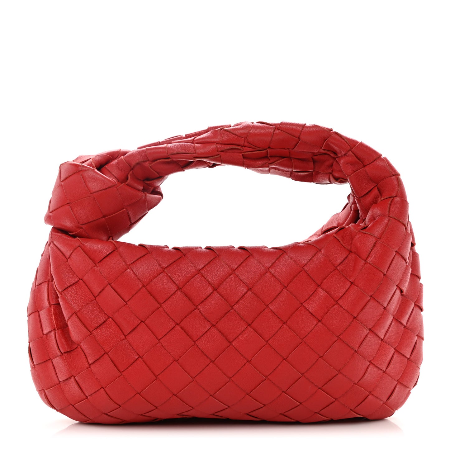 Nappa Intrecciato Mini Jodie Red