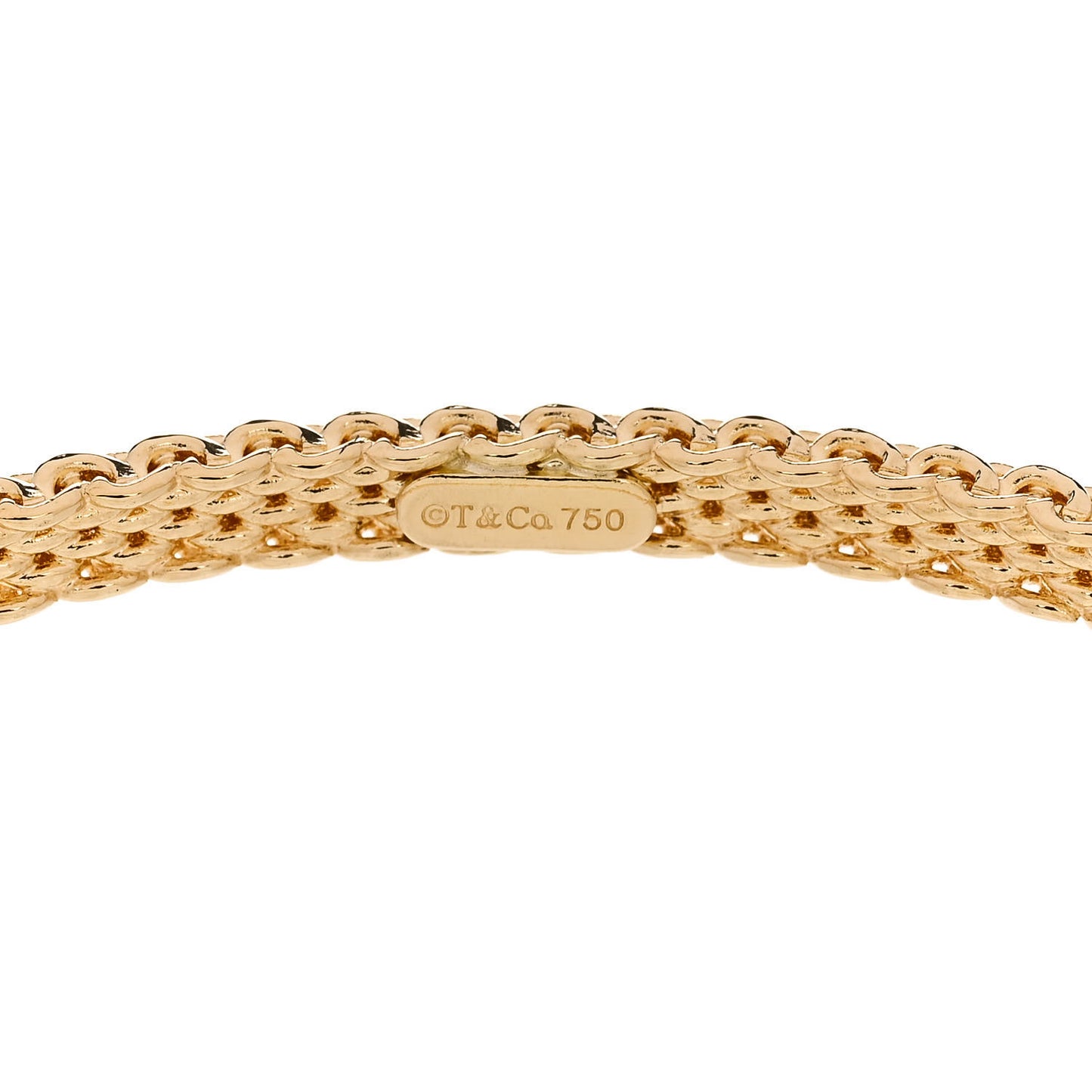18K Yellow Gold Narrow Somerset Bangle Bracelet