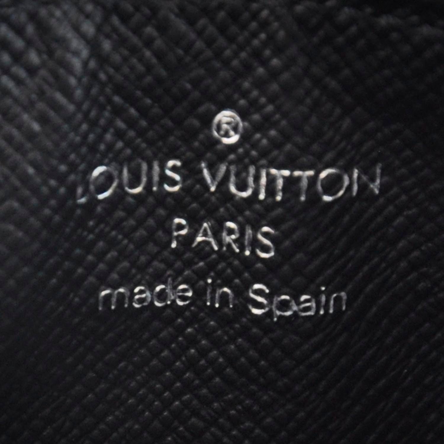 Louis Vuitton Epi Key Pouch Black 7 of 8