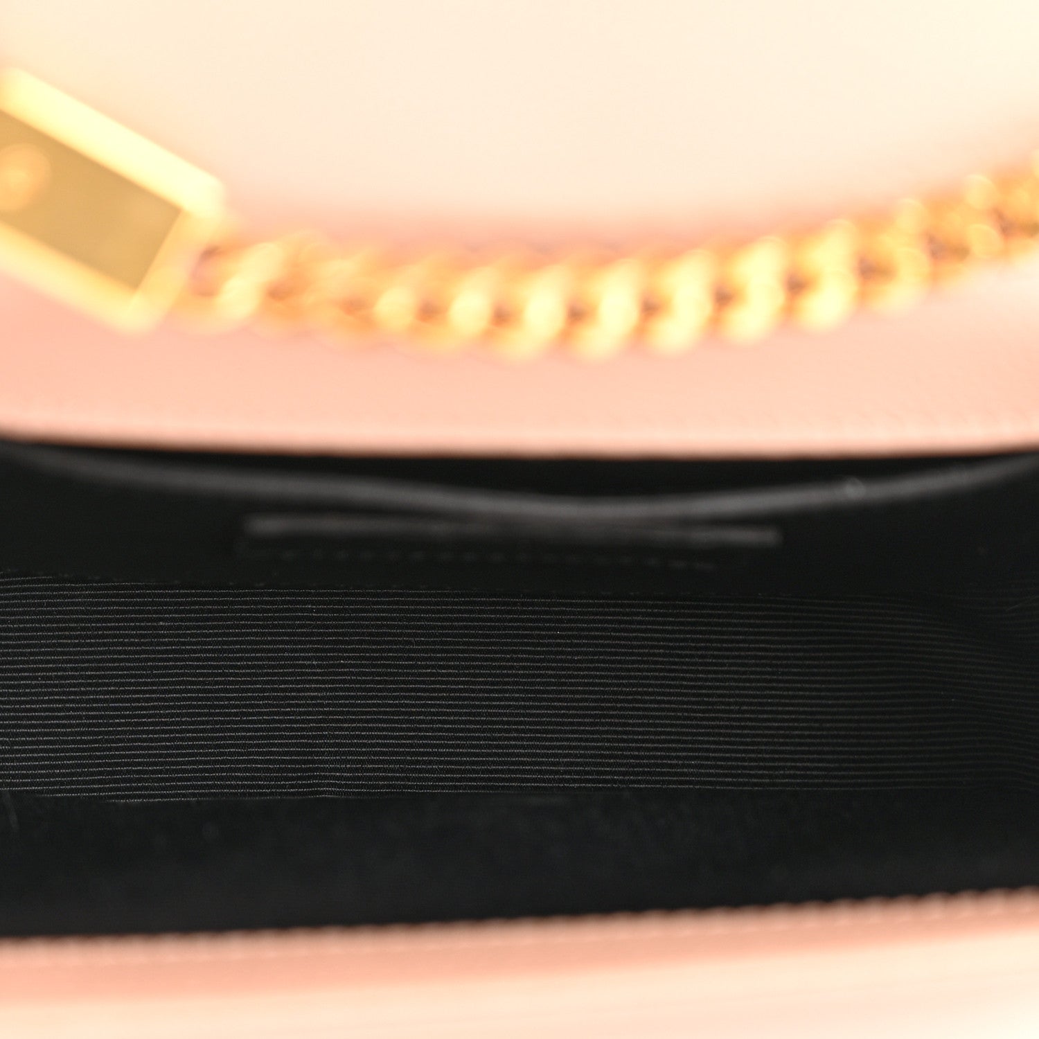 Saint Laurent Grain De Poudre Small Monogram Kate Satchel Pale Blush 5 of 15