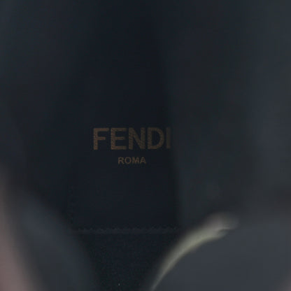 Fendi Nylon Baguette Domino 50mm Biker Boots 41 Baby Pink Nolita 7 of 12