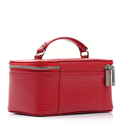 Louis Vuitton Epi Vanity Jewel Case Castillan Red 3 of 7