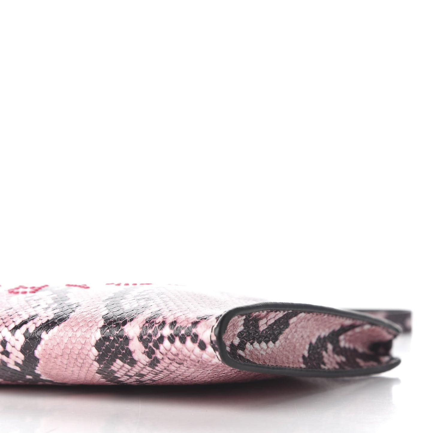 Eco Python Logo Pouch Pink