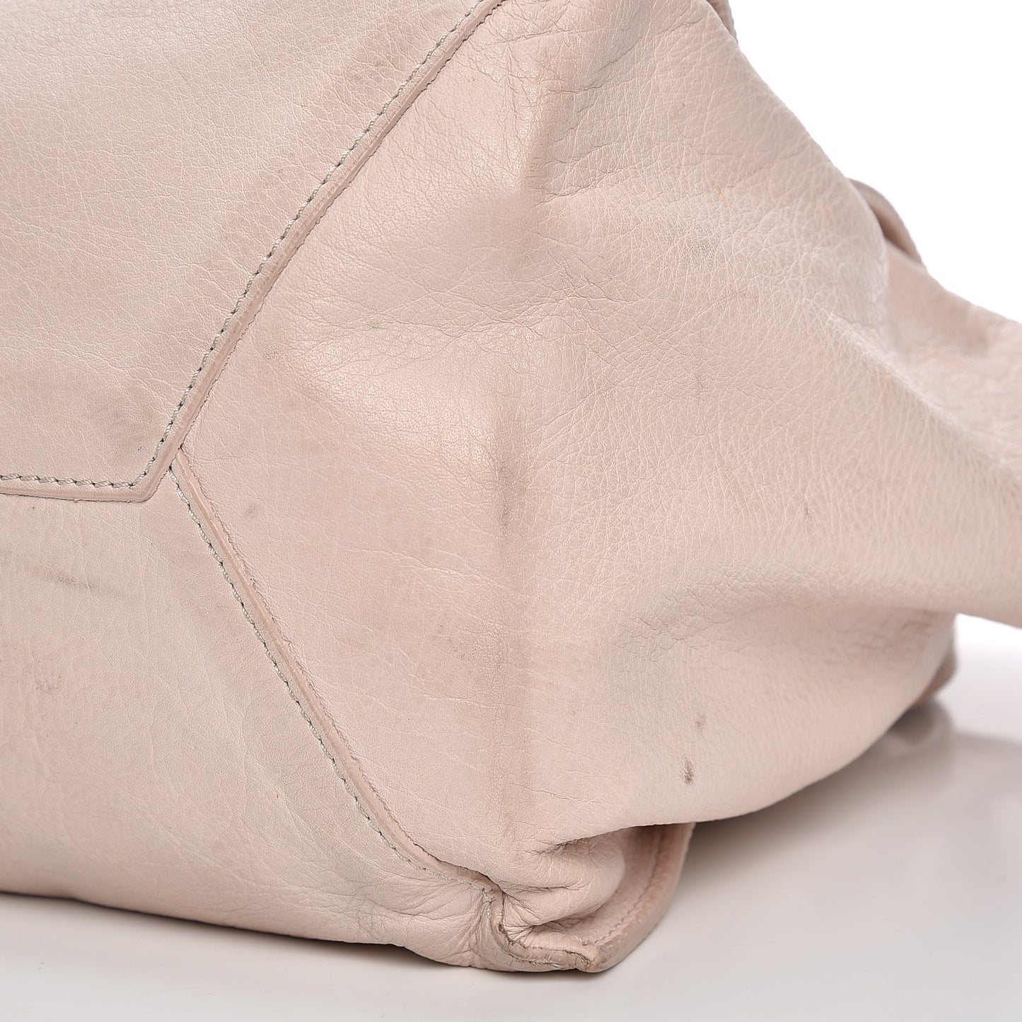Calfskin Papier Ligne A5 Flap Tote Pink