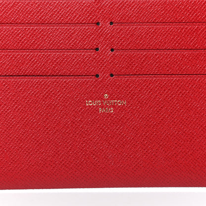 Louis Vuitton Calfskin Felicie Card Holder Insert Cherry 6 of 6