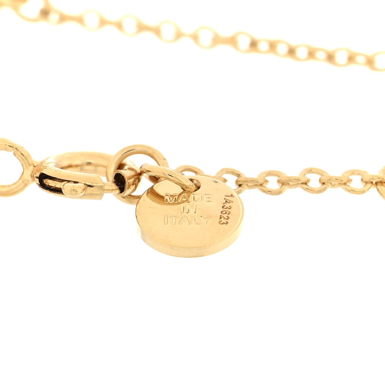 Fendi Brass Crystal F is Fendi Bracelet Gold 4 of 5