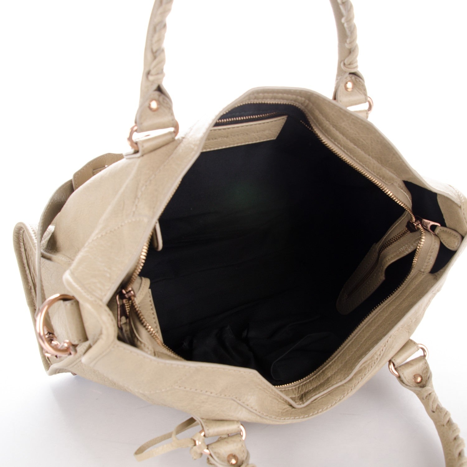 Balenciaga Agneau Giant 12 Rose Gold Hardware City Latte Beige 5 of 8