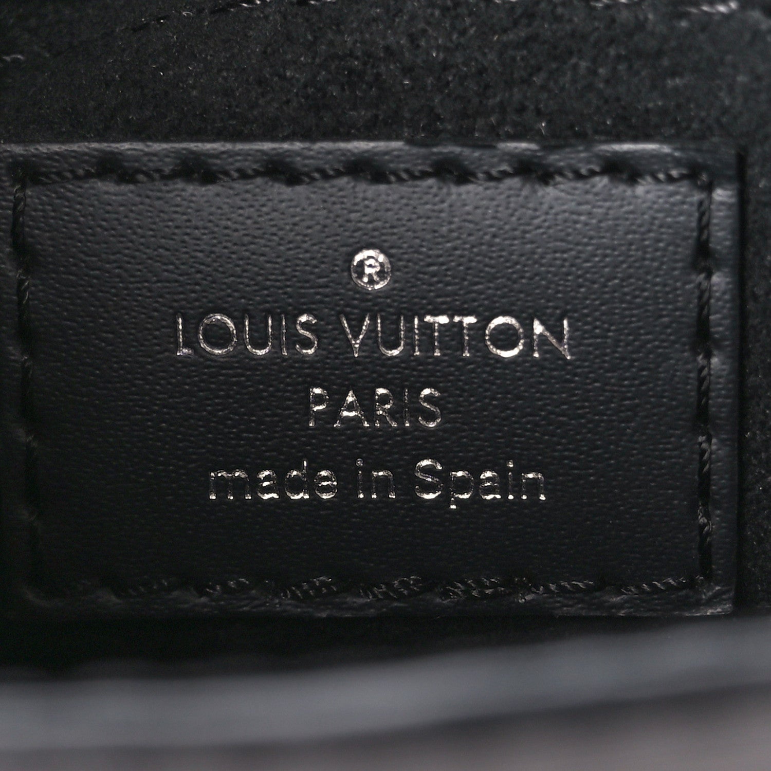 Louis Vuitton Epi Jacquard Petit Sac Plat Black 6 of 11
