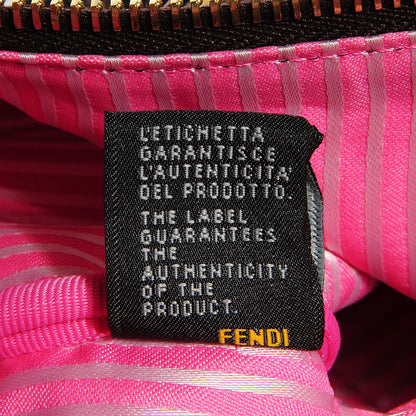 Fendi Zucca Spalmati Striped Boston Tobacco Multicolor 11 of 11